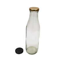 Round Milk Bottle – Classic & Sustainable Storage Solution 500 ml