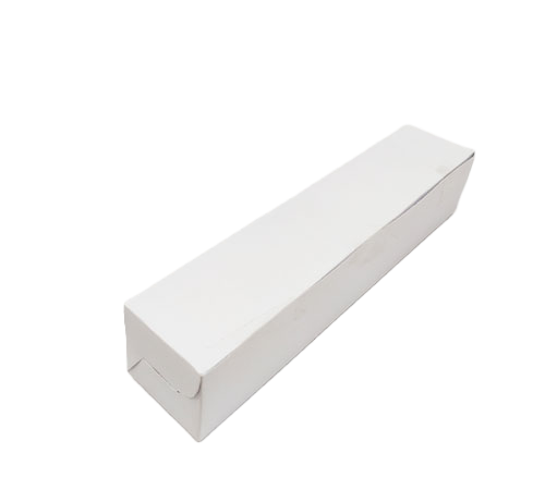 Kathi Roll Box - 9.25" x 2" x 2" (White)