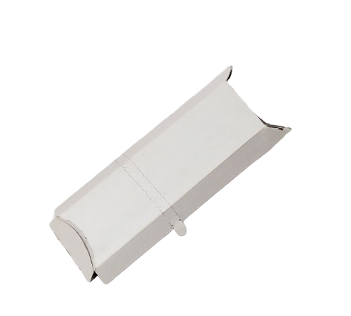 White perforated Wrap Box 8x4.5 Inches