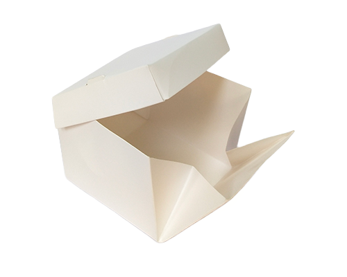 Jumbo Burger Box (Hinged Lid) 5.25x5.25x4 Inches