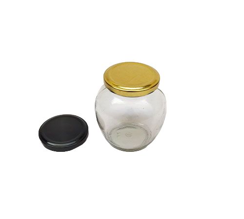 Multipurpose Airtight Round Apple Jar 350 ml