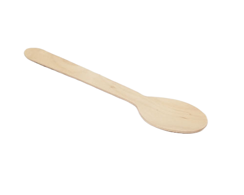Wooden Spoon – Eco-Friendly, Biodegradable & Sturdy Cutlery 160 MM