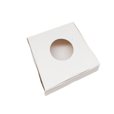 Square White Window Box 7X7X1.5 Inches