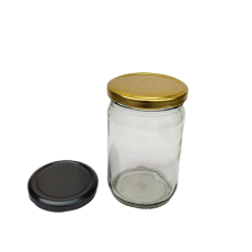 Multipurpose Airtight Round Glass Jar 500 ml
