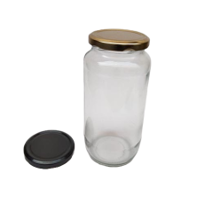 Round Glass Jar – Large & Versatile Storage Solution 1000 ml