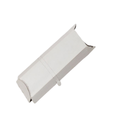 White perforated Wrap Box 8x4.5 Inches