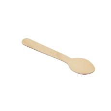 Wooden Spoon – Eco-Friendly, Biodegradable Cutlery 140 MM