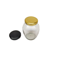 Multipurpose Airtight Round Apple Jar 350 ml