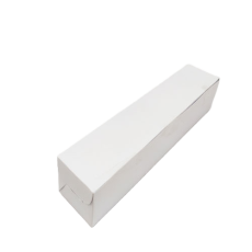 Kathi Roll Box - 9.25" x 2" x 2" (White)